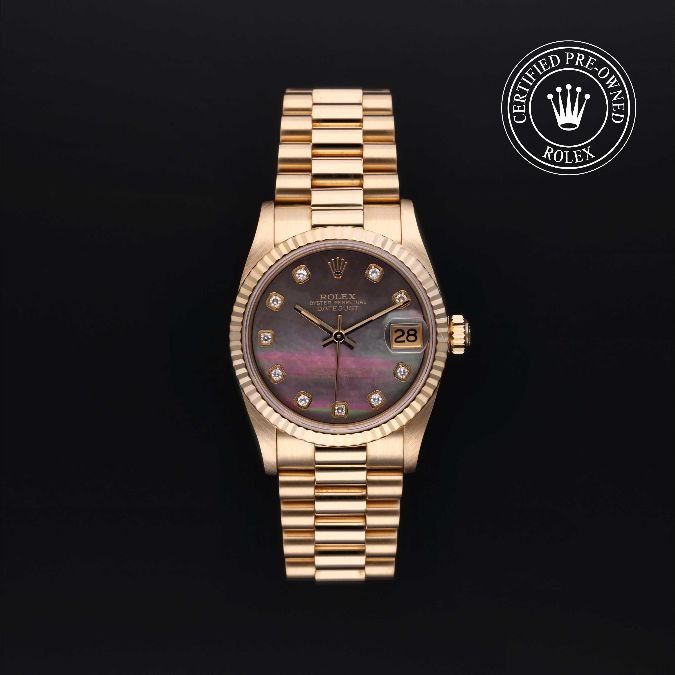 オイスター パーペチュアル レディ デイトジャスト 26